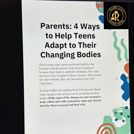 Parents: Four Ways To Help Teens Adapt To Their Changing Bodies
