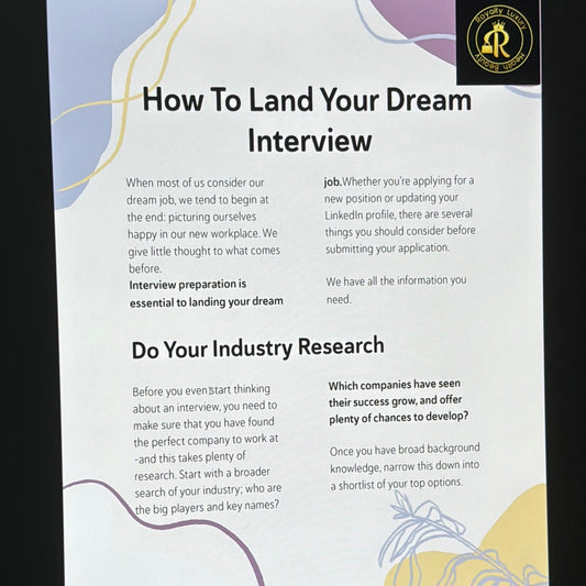 How To Land Your Dream Interview