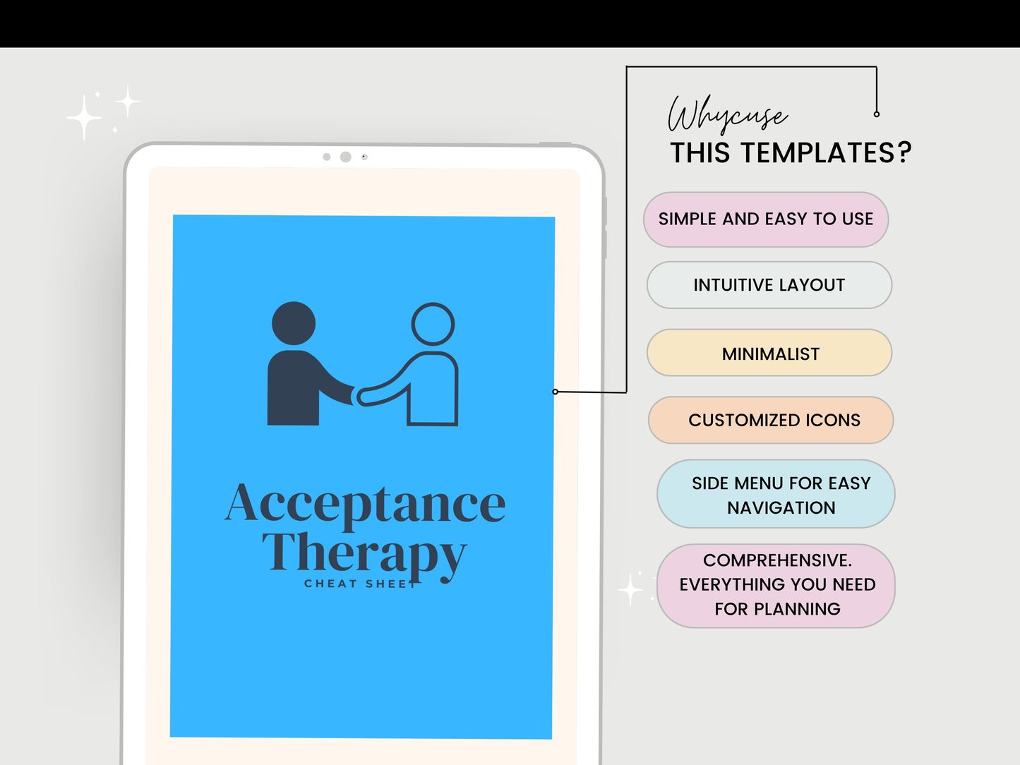 Acceptance Therapy Cheat Sheet