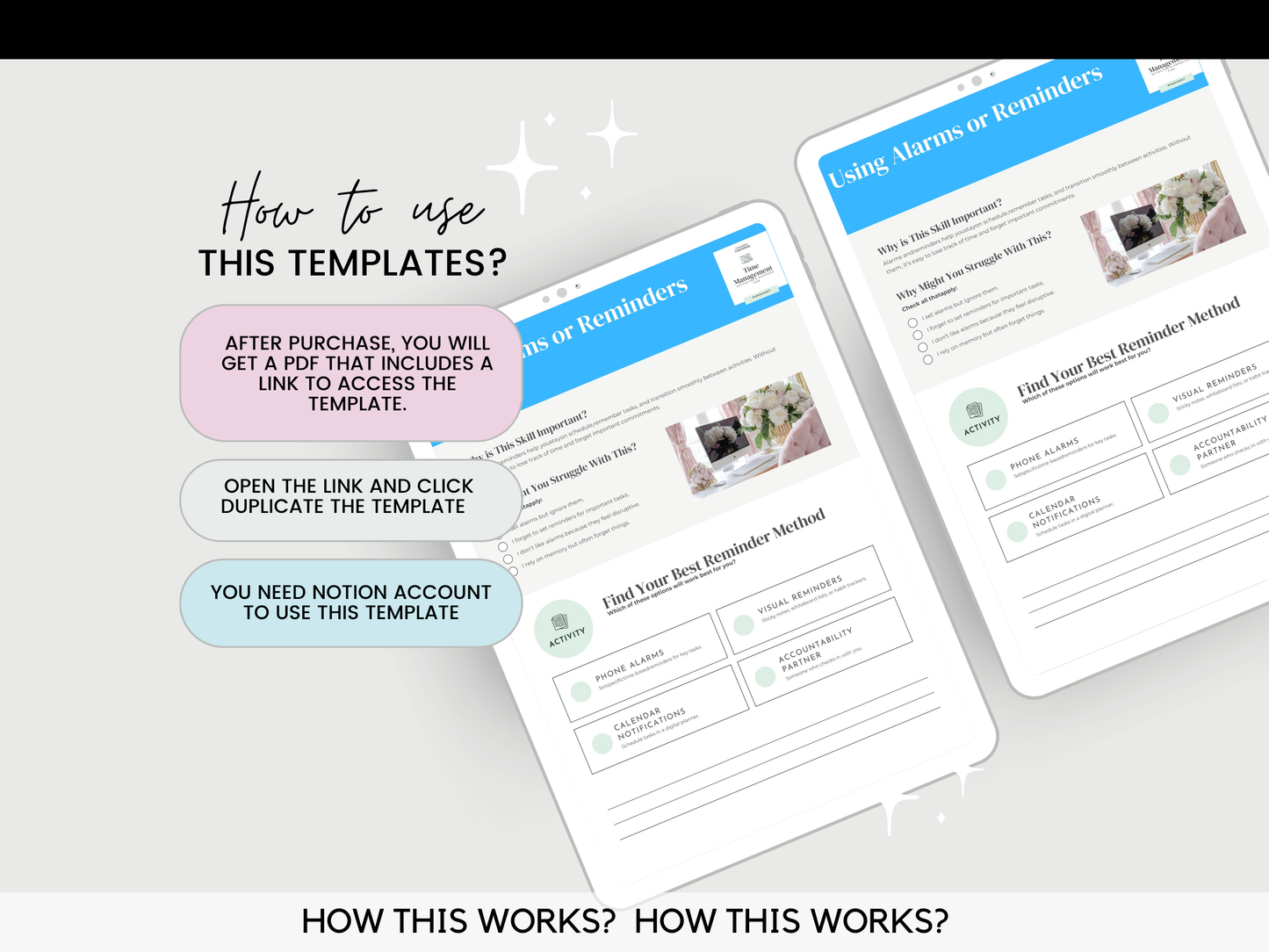 Using Alarms or Reminders