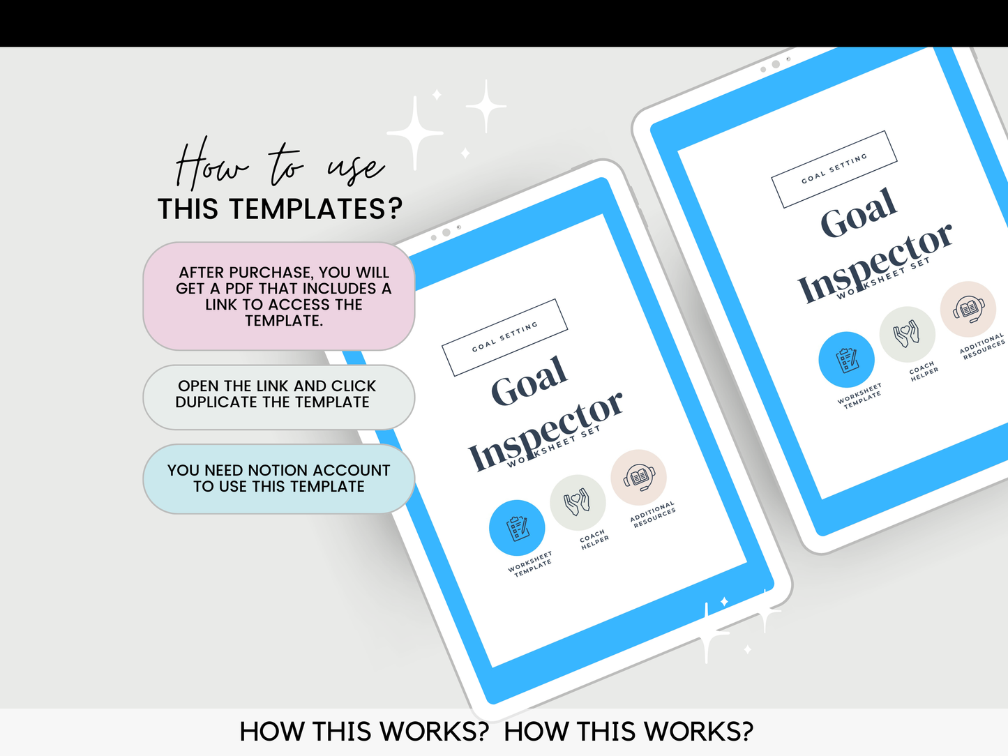Goal Inspector Worksheets