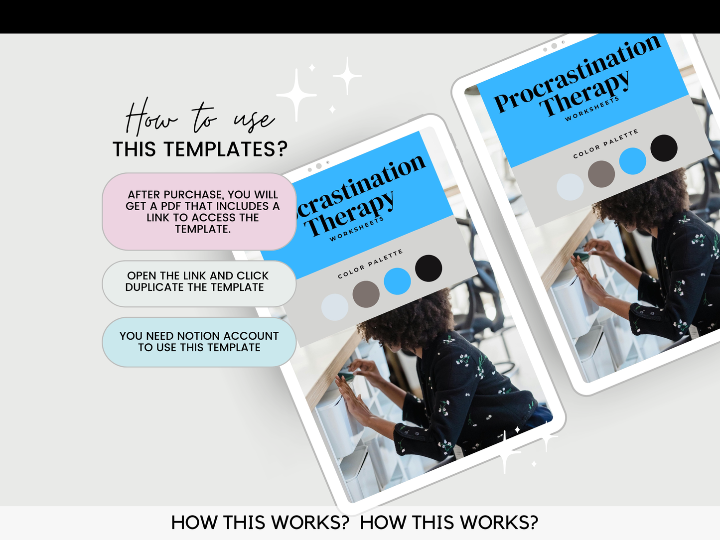 Procrastination Therapy Worksheets