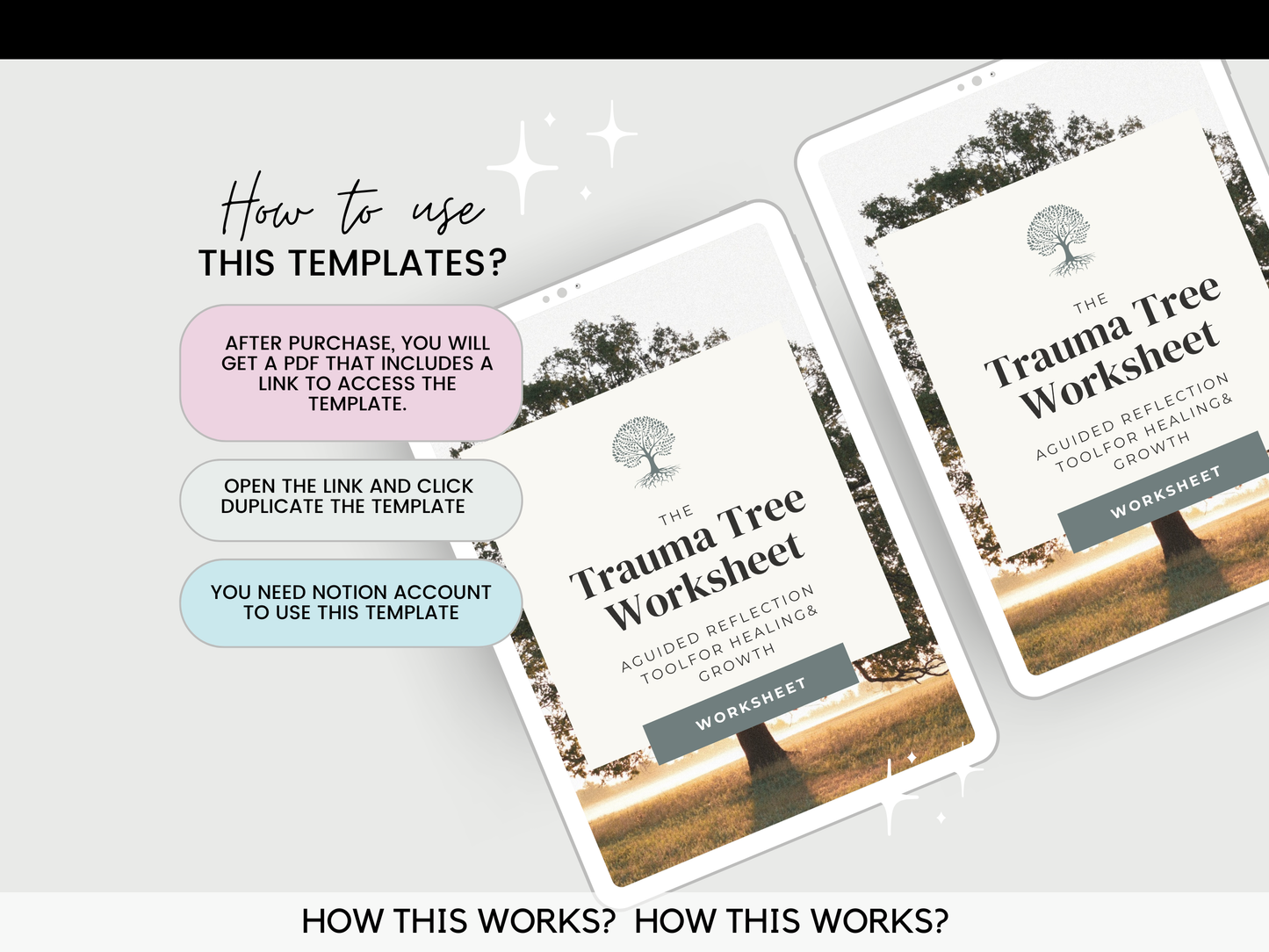 The Trauma Tree Worksheet