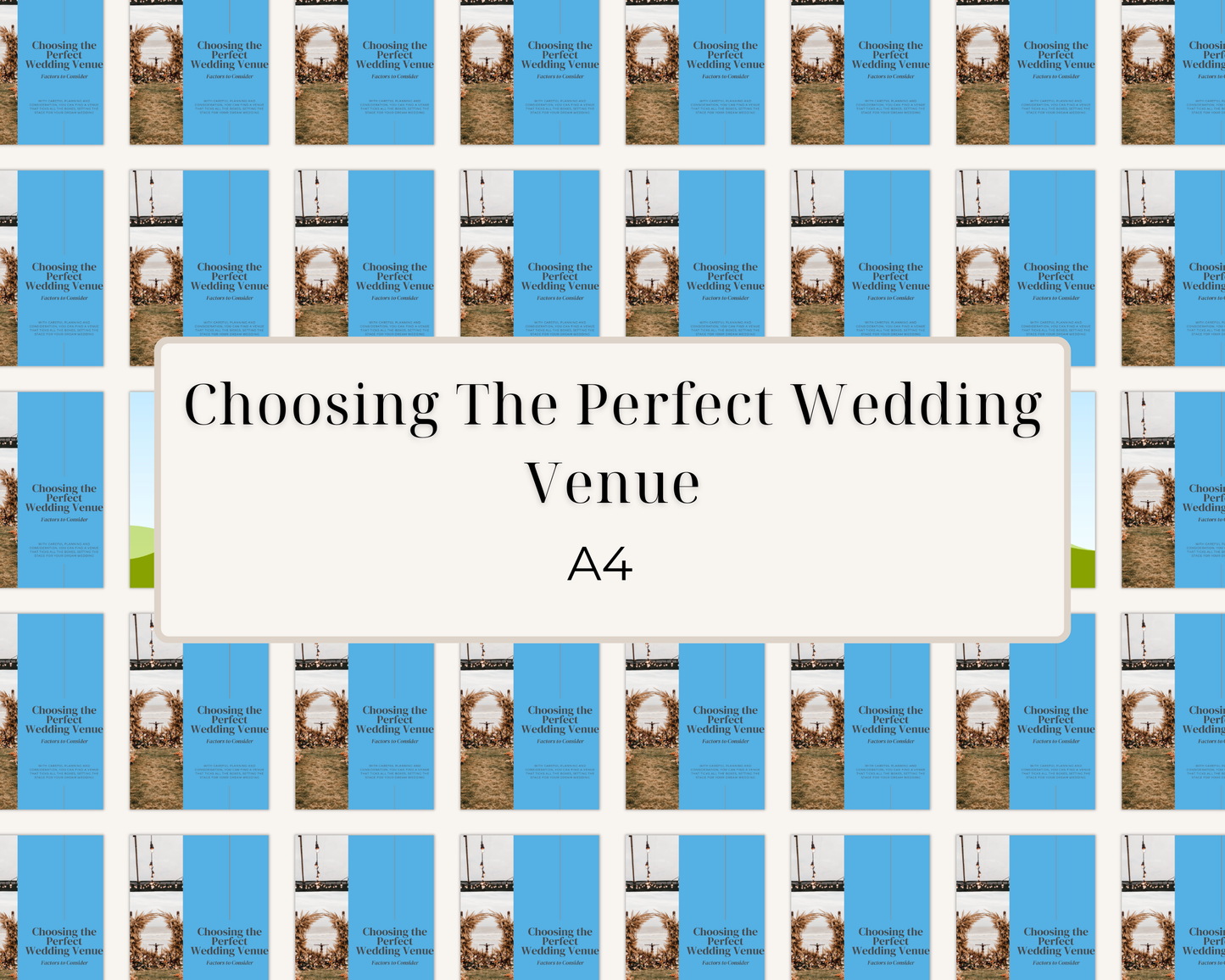 Choosing The Perfect Wedding Venue