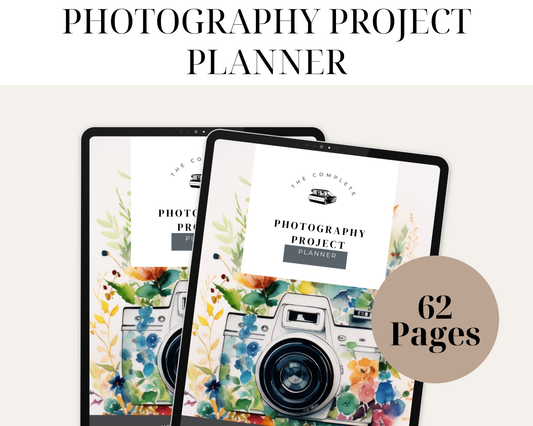 Photography Project Planner