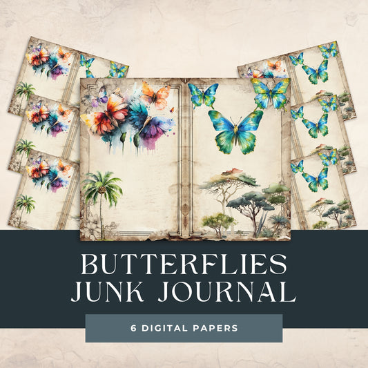 Butterflies Junk Journal