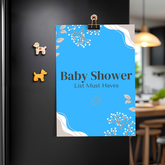 Baby Shower List Must Haves