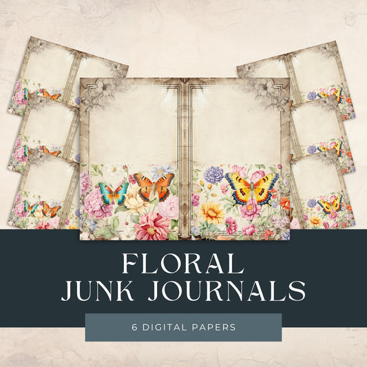 Floral Junk Journal