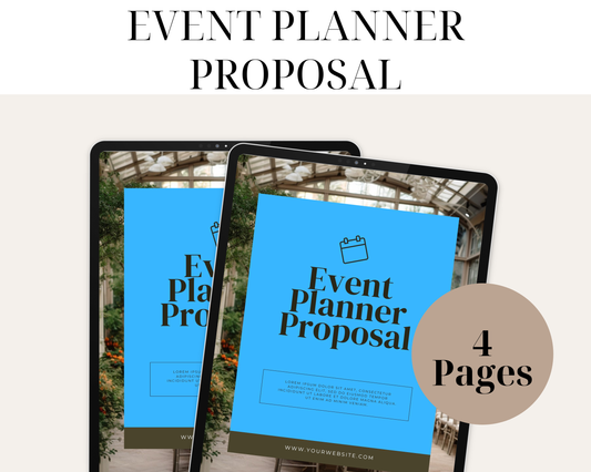 Event Planner Proposal