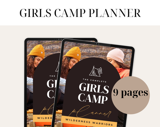 Girls Camp Planner
