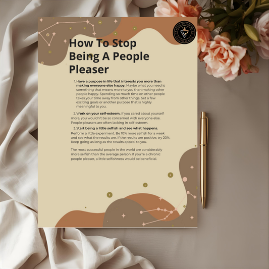 How To Stop Being A People Pleaser