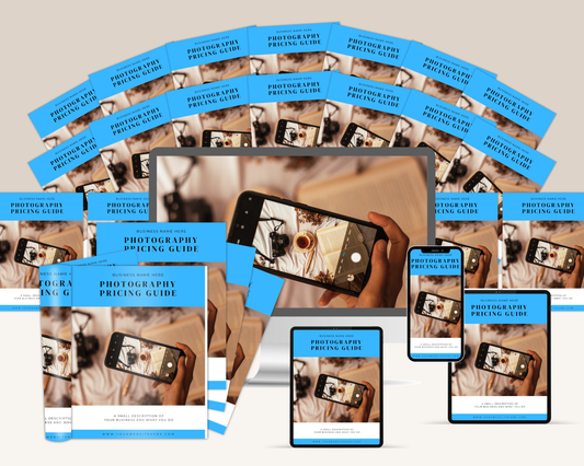 Photography Pricing Guide