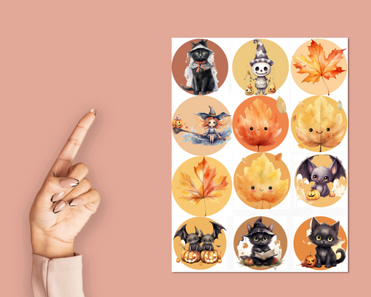 Halloween Celebration Sticker | Royalty Luxury Health and Beauty
