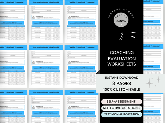 Coaching Evaluation Template