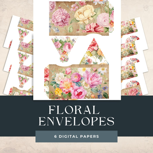 Mini Floral Envelopes