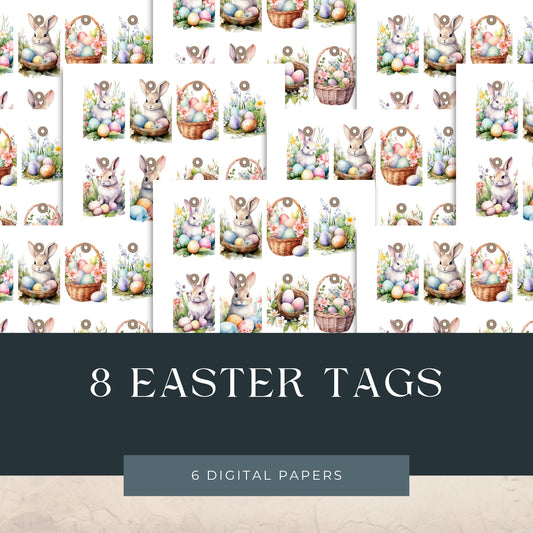 Eight Easter Tags