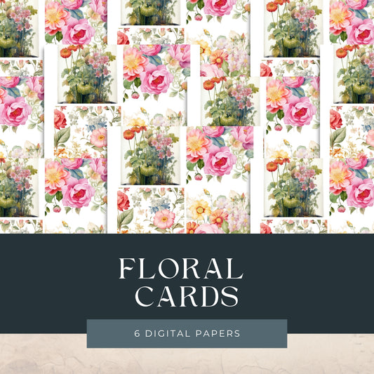 Floral Cards Portrait
