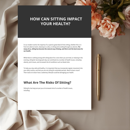 How Can Sitting Impact Your Health