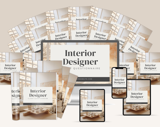 interior Designer Questionnaire