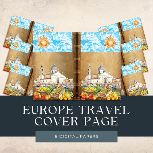 Europe Travel Matching Cover Page