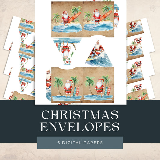 Mini Christmas Envelopes