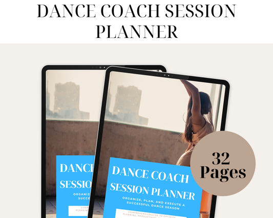 Dance Coach Session Planner