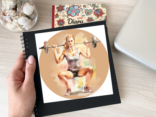 Fitness Sticker Sheet | Royalty Luxury Health and Beauty