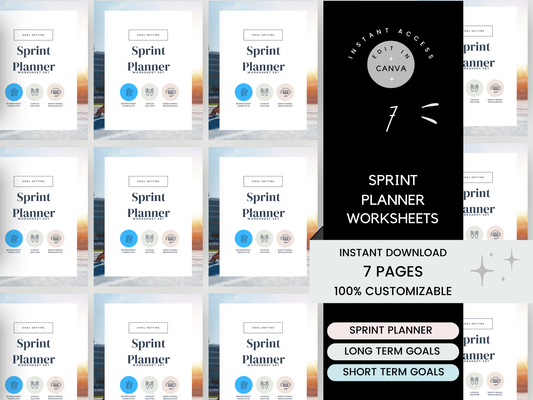 Sprint Planner Worksheets