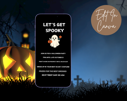 Halloween Spooky Invitation