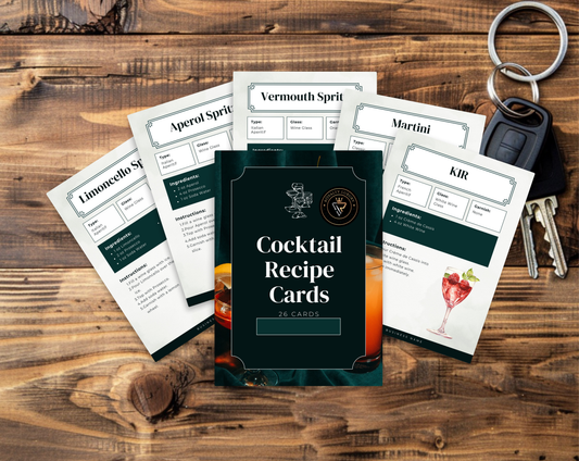 Cocktail Recipe Cards
