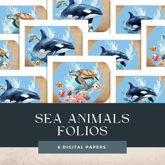 Sea Animals Folios