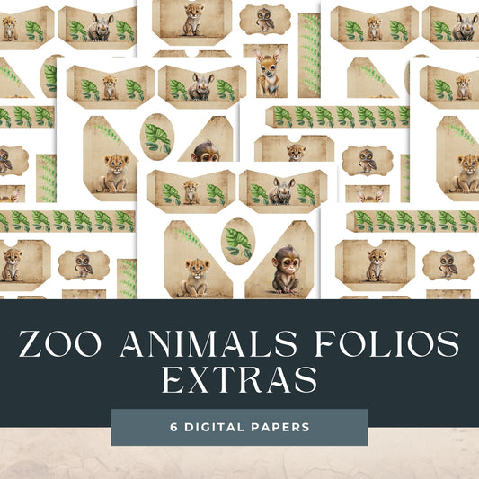 Zoo Animal Folio Extras
