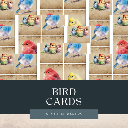 Bird Cards Portrait