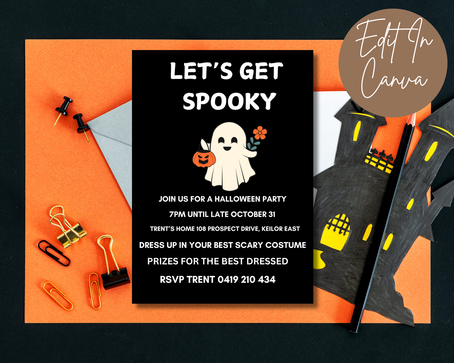 Halloween Spooky Invitation