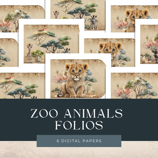 Zoo Animal Folios