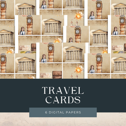 Travel Cards Portrait
