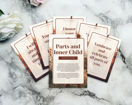 35 Parts and Inner Child Affirmation Cards