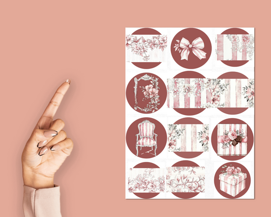 Tea Party Sticker Sheet