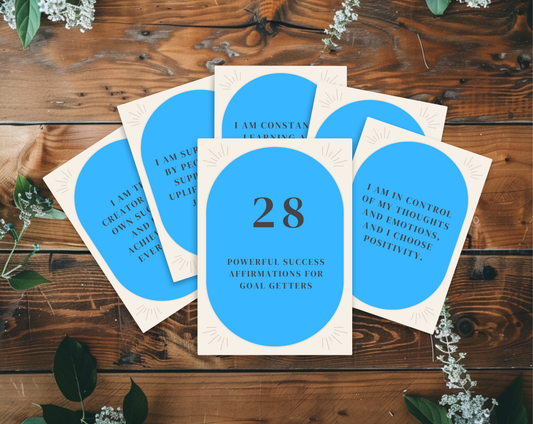 Go Getter Affirmation Cards