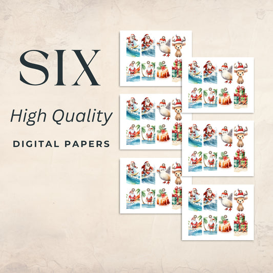 Eight Christmas Tags