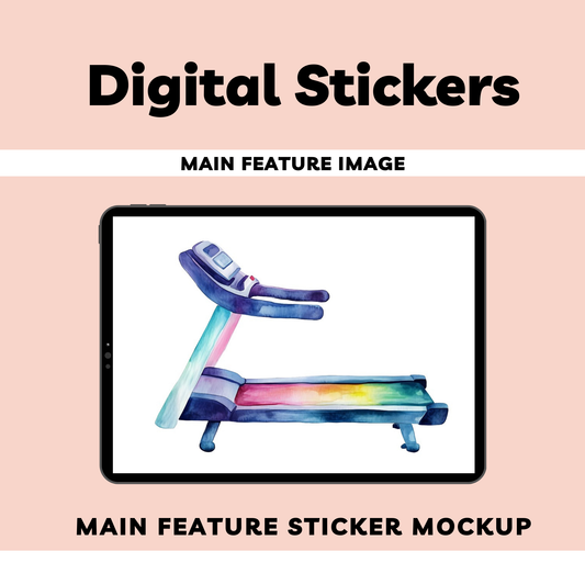 Health Kick Digital Sticker Sheets