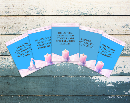 30 Witchy Affirmation Cards