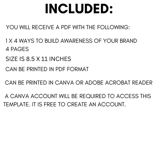 Four Ways To Build Awareness of Your Brand