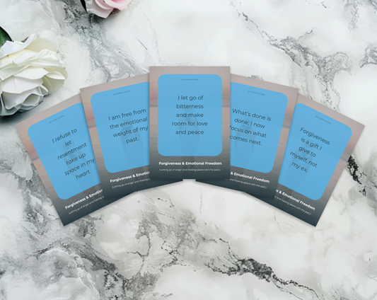 30 Divorce Affirmation Cards
