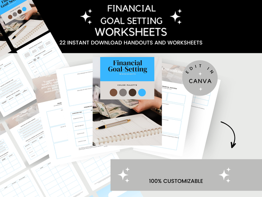 Financial Goal Setting Worksheets