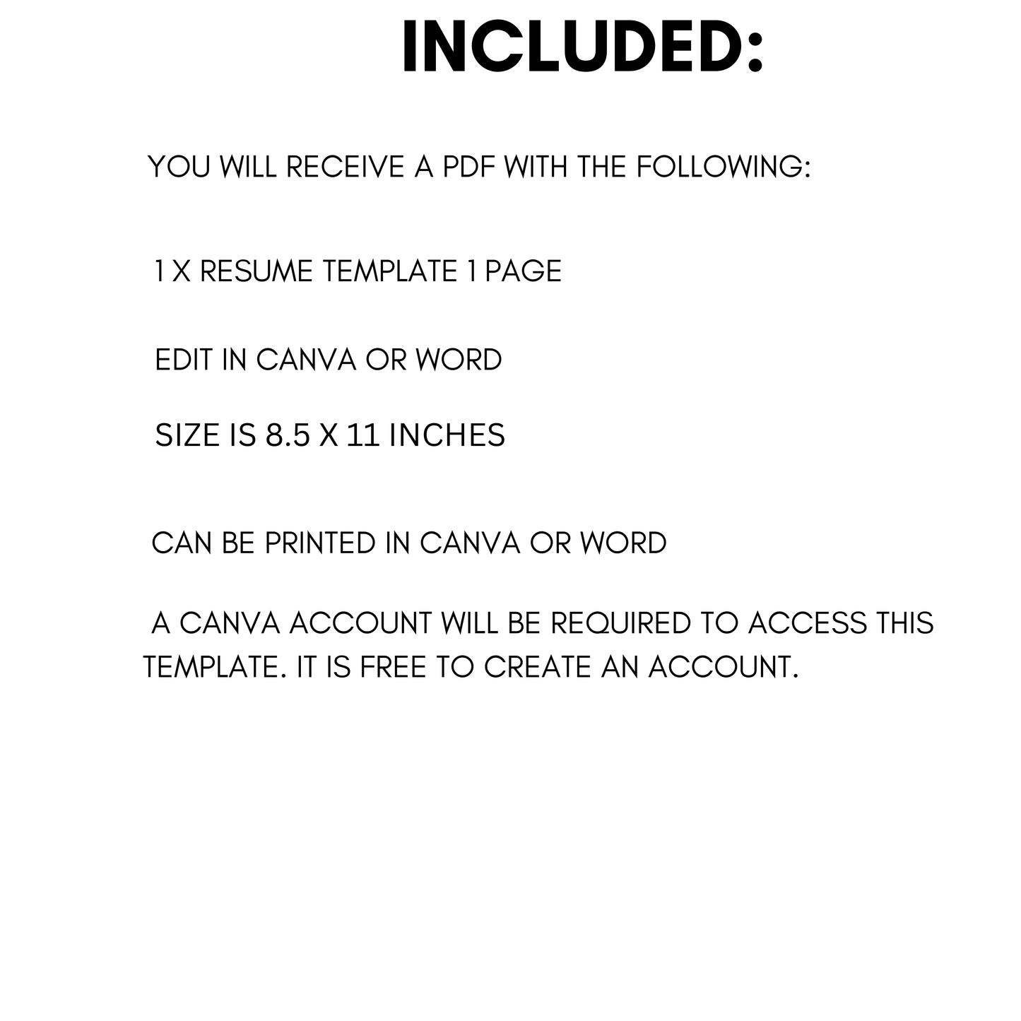 Resume Template