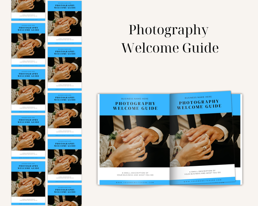 Photography Welcome Guide