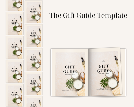 The Gift Guide Template