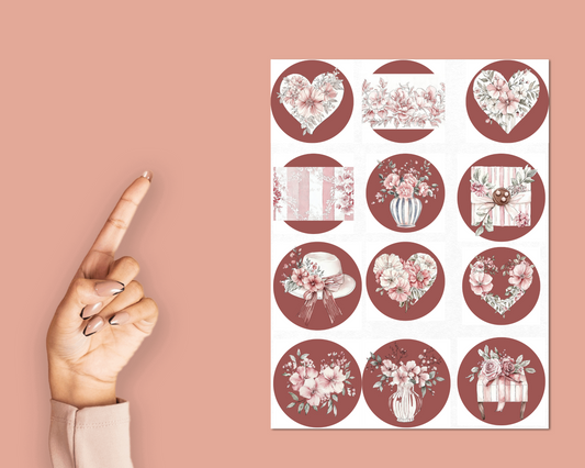Tea Party Sticker Sheet
