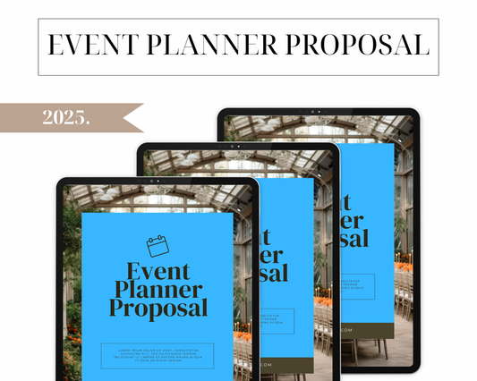 Event Planner Proposal